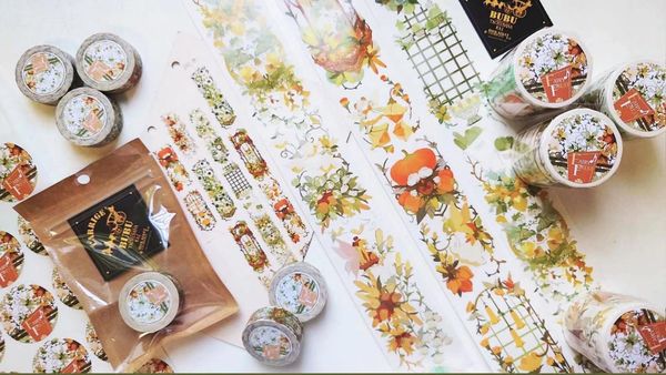

fairy forest washi masking tape for card making journal diy scrapbooking decorative sticker gift wrap
