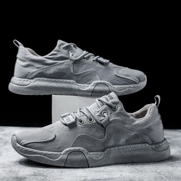 

2020 new summer mens shoes korean style trend canvas sneakers student casual versatile breathable old beijing cloth shoes men