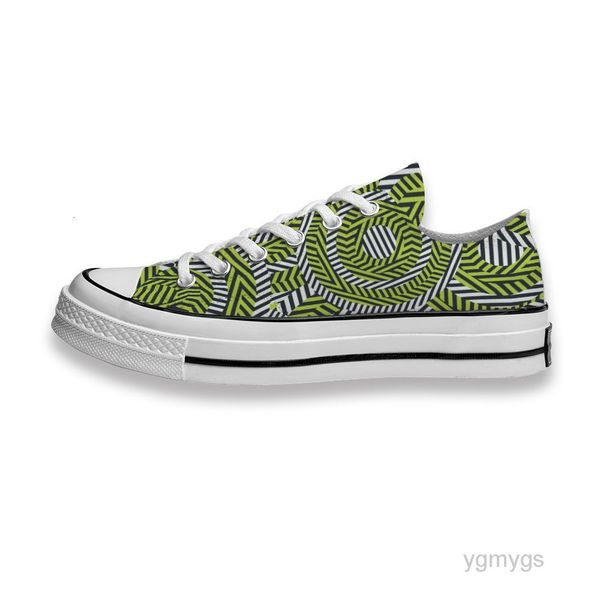 

black circle low custom green printed sneakers sho mens womens skateboard sport footwear diy trainers canvas casual shoe
