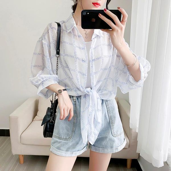 

women's blouses & shirts #2045, White