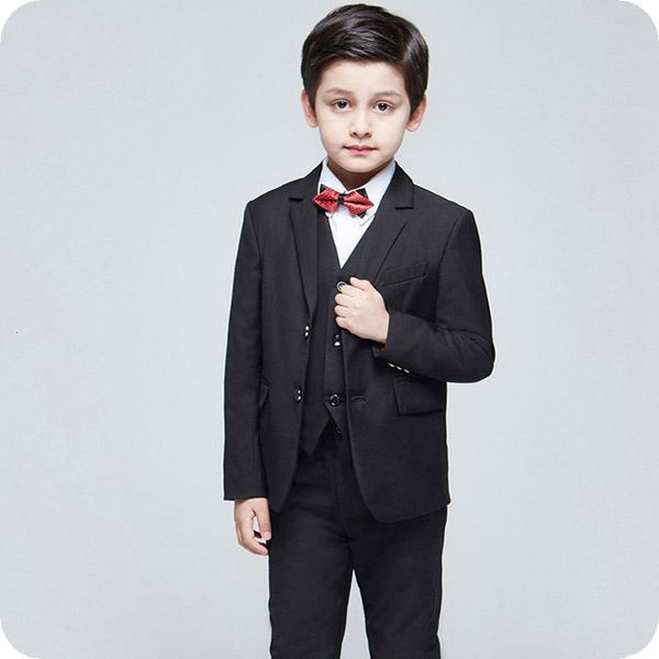 

men's suits & blazers latest black boys for wedding kids suit boy costume enfant garcon mariage child blazer groom tuxedos 3 piece, White;black