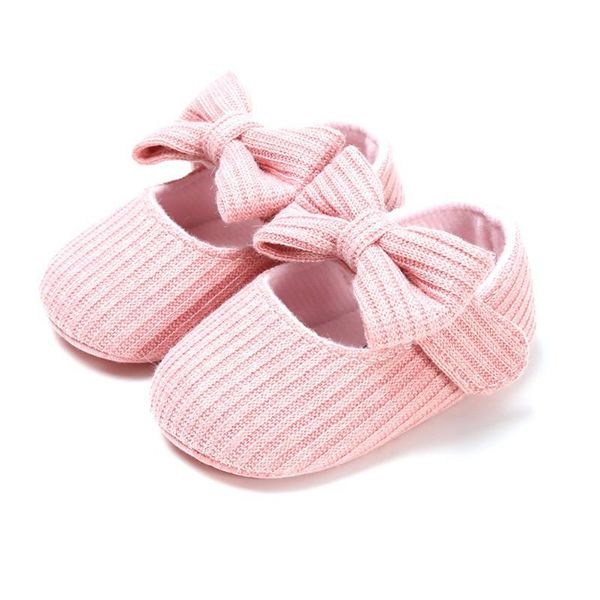 

first walkers autumn baby infant girl anti-slip casual walking shoes bow sneakers soft soled toddler