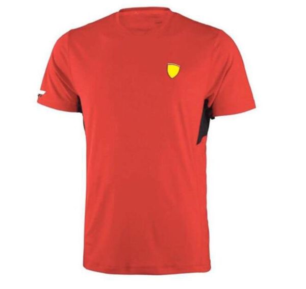

F1 racing round neck T-shirt formula one customizable car club short sleeve top