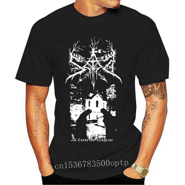 

men's t-shirts sad a curse in disguise t-shirt judas iscariot dodsferd black circle nostalgie, White;black
