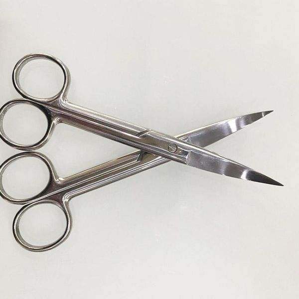 

hair scissors 14cm stainless steel bend tip household beauty tools wra999