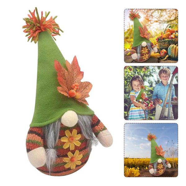 

novelty items harvests festival sunflower pumpkin faceless gnome doll thanksgiving home decor festive atmosphere decorations room gift