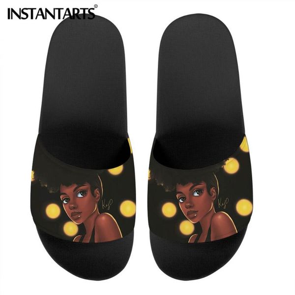 

black african girls brand design slides shoes women indoor slippers casual summer house flip flops zapatos mujer