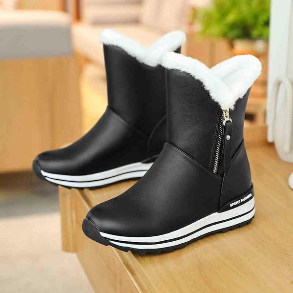 

boot women ankle-deep snow winter air footwear ankle boots for 569 2utm, Black