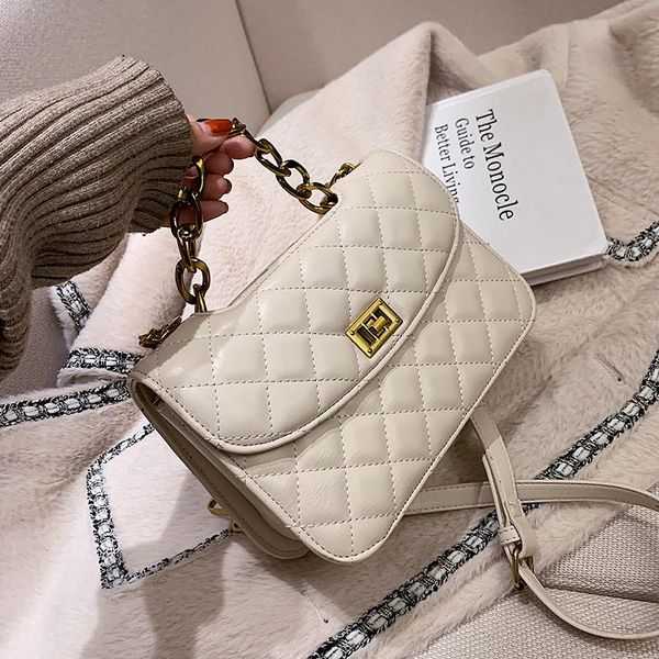 

shoulder bags original brand lingge chain bag female 2021 fashion messenger high-end square