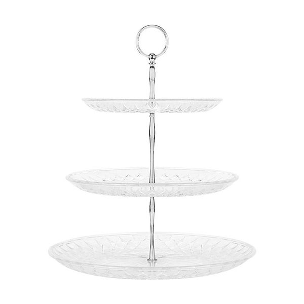 

other bakeware 3-tier food storage kids birthday pastry portable wedding party afternoon tea fruit display elegant cupcake stand rimmed