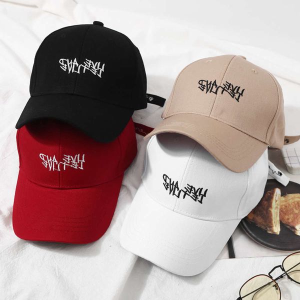 

the ball cap gmale ball caps cap female korean casual street student trendsetter sun shading summer baseball, Blue;gray