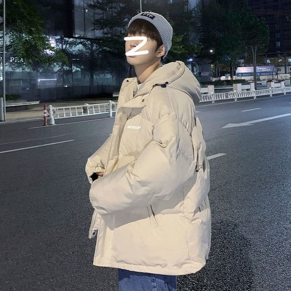 

men's winter long fur comfortable coat, down et, black, new in 2021