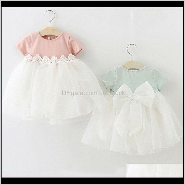 

girls dresses clothing baby, kids & maternity summer toddler kid baby girl sweet solid princess lace floral dress bowknot clothes costume dr, Red;yellow