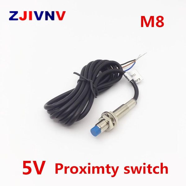 

smart home control m8 2mm sensing dc 5v npn pnp no nc lj8a3-2-z/ax-5v cylinder inductive proximity sensor switch work voltage 5vdc special f