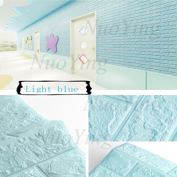 

wallpapers 3d brick wall stickers imitation bedroom decor waterproof self-adhesive wallpaper for living room kitchen