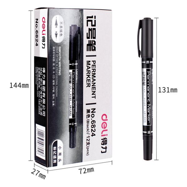 

marking 6824 pen small double headed oily edge hook children's thread thin head