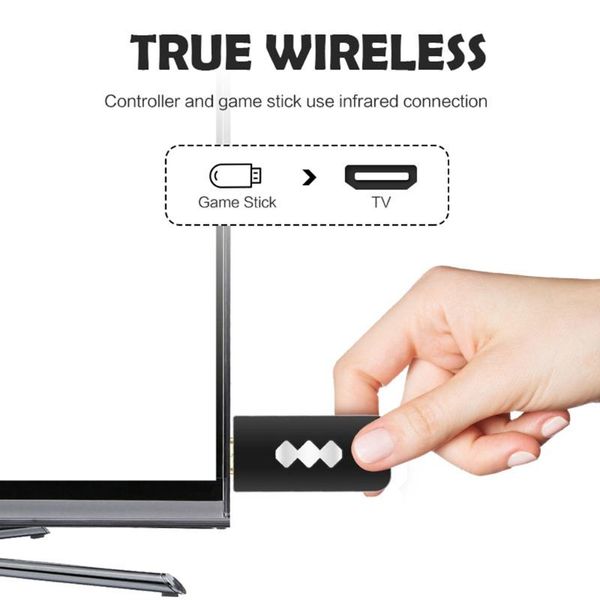 

built in 568 mini retro wireless controller output dual players 32ca portable game