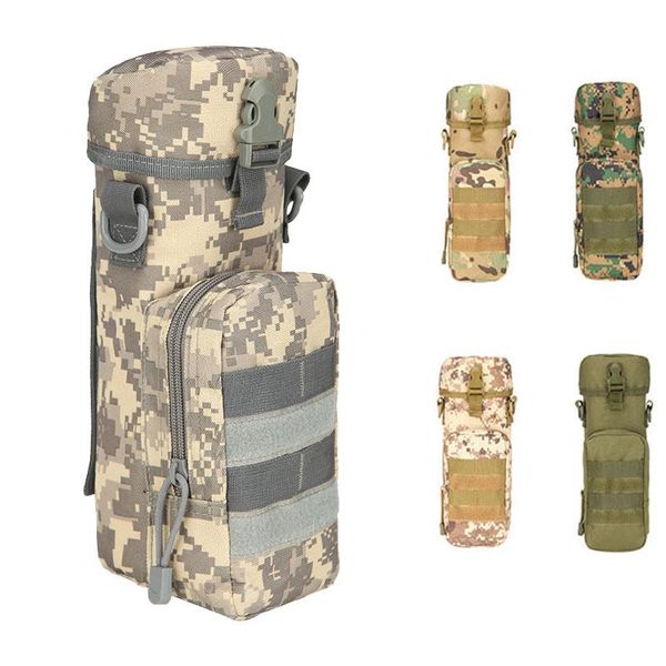 

outdoor bags bag multifunctional camouflage tactical shoulder camping cycling water bottle