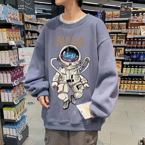 

men's hoodies & sweatshirts spring and autumn men mens long hoodie oversized cartoon hip hop o-neck full sueter masculino hipster stree, Black