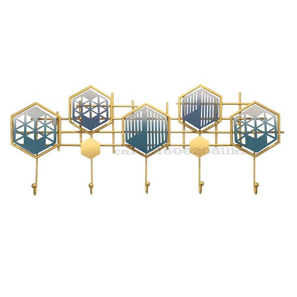 

nordic creative door hook fashion metal coat hand-painted living room bedroom bathroom iron wall shelf hooks & rails