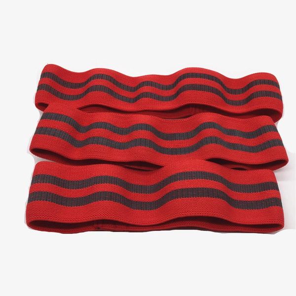 

resistance bands stock sale red cotton yoga exercise hip circle band anti slip style