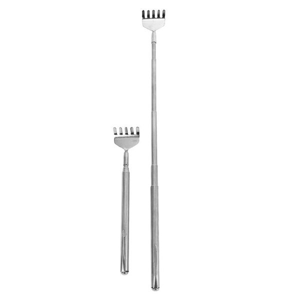 

full body massager 2x stainless steel back scratcher with pocket clip