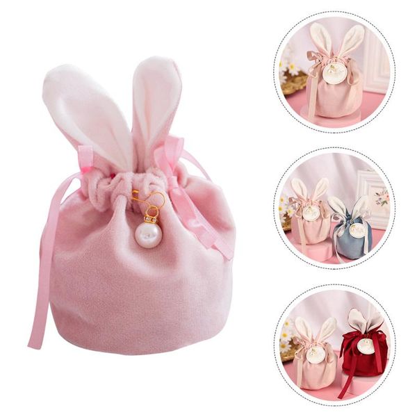 

set flannelette candy bag ear lovely holders storage bags gift wrap