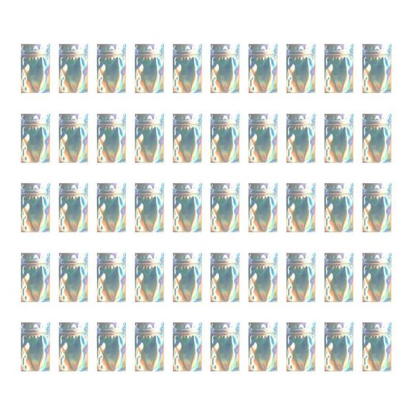 

storage bags 50pcs translucent gorgeous laser foil sealed x-mas gifts lingerie glove socks bag decor