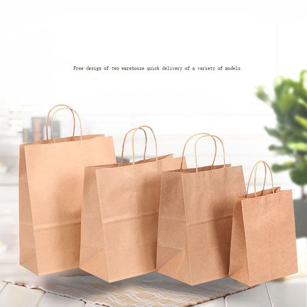 

gift wrap [10pcs] paper bags with handles,kraft bags,craft bags,grocery shopping retail bags,birthday party favors wedding sacks