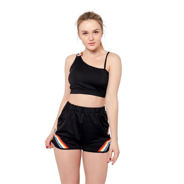 

yoga outfits 2 pcs set women suit fitness clothing sportswear for female workout sport athletic running sets, White;red