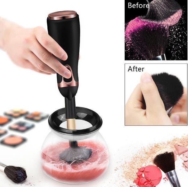 

electric scrubber machine quick-drying fast washing instrument makeup brush cleaning tools1