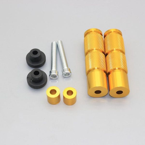 

pedals 2pcs motorcycle universal cnc aluminum alloy footrests foot pegs for factory direct sale atv refit accessories