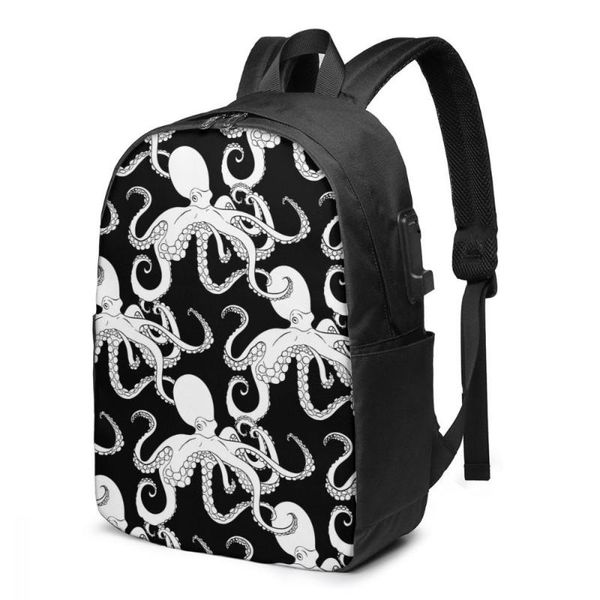 

backpack school lapvintage ocs 17 inch travel multi usb charger bag