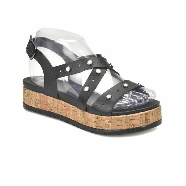 

tan women 's sandals art bella, Black