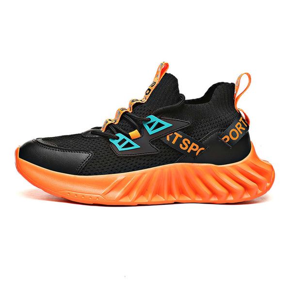 

casual summer new large shoes size men's flying 2021 weave low sports casual trend korean fashion 5mhk 1asi 6rlk ief8 xyr7, Black