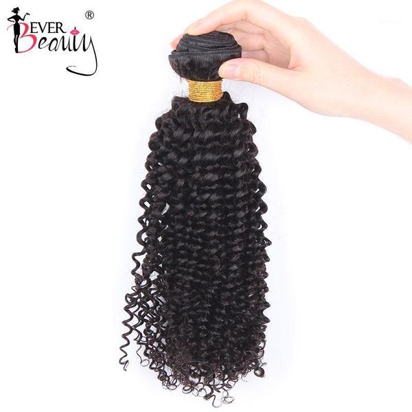 

kinky curly brazilian hair weave bundles natural black 10-28inches virgin human extensions 1 piece only ever beauty bulks1
