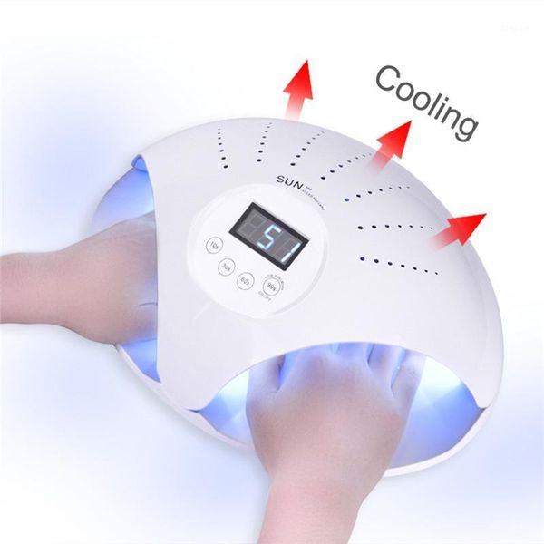

manicure 48w uv led lamp foot nail dryer two hand tools light gel nails dryers1