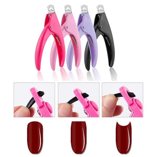 

nail art kits clipper trimmer scissors edge finger cutter false manicure tool