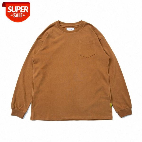 

forn3 long-sleeved t-shirt bottoming shirt japanese harajuku casual loose multicolor round neck men #wn2i, White;black