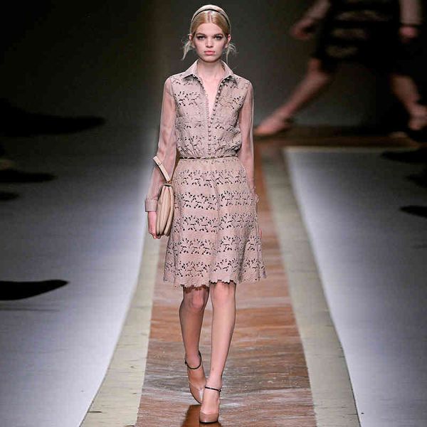 

runway spring designer vintage elegant gentlemanly couture fashion party dress, Black;gray