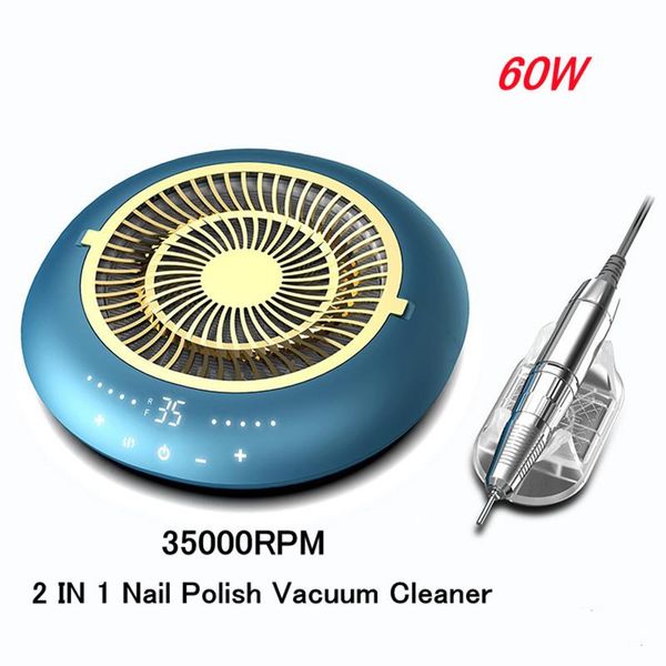 

nail drill & accessories 2 in1 strong suction power dust collector machine reusable filter low noise vacuum cleaner art