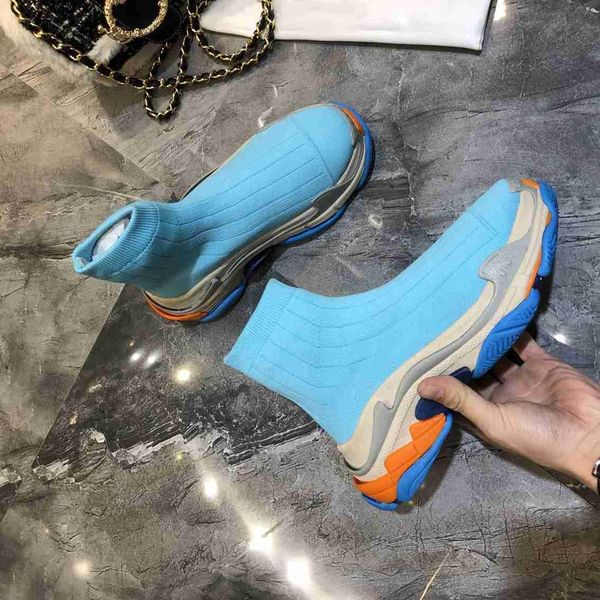 

2021 fashion designer women's sole boots shoes nude black leather pointed toe high heels ba lenciaga dress shoes mid-heel shoes ghghhgt