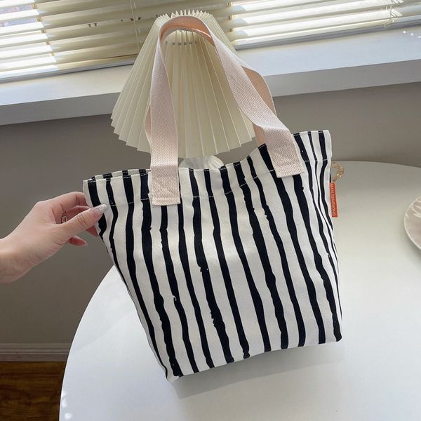 

new summer lattice canvas small japanese style shoulder bag portable handbags fresh lxdsg