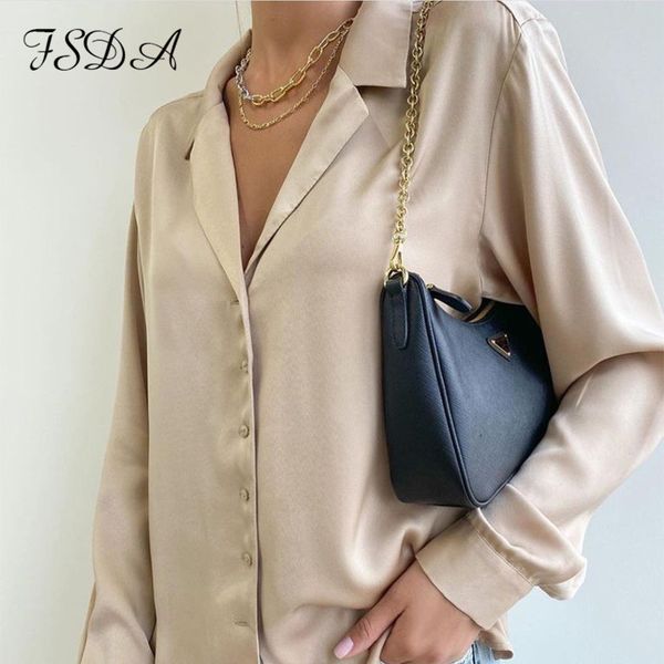 

v neck 2021 elegant chiffon blouse women long sleeve spring summer button white fashion office lady shirts casual, Black;white