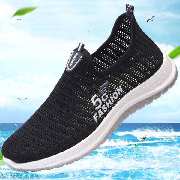 

0yfz casual shoes casual shoes v3a6new summer woven sportswear single sleeve casual comfortable and breathable flat heel men's n6bd ain, Black