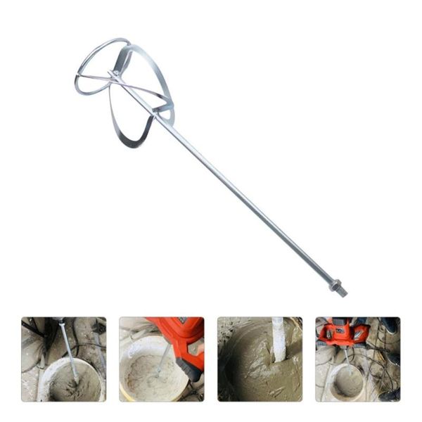

spoons m12 steel mixing rod paddle mixer accessory for cement paint grout