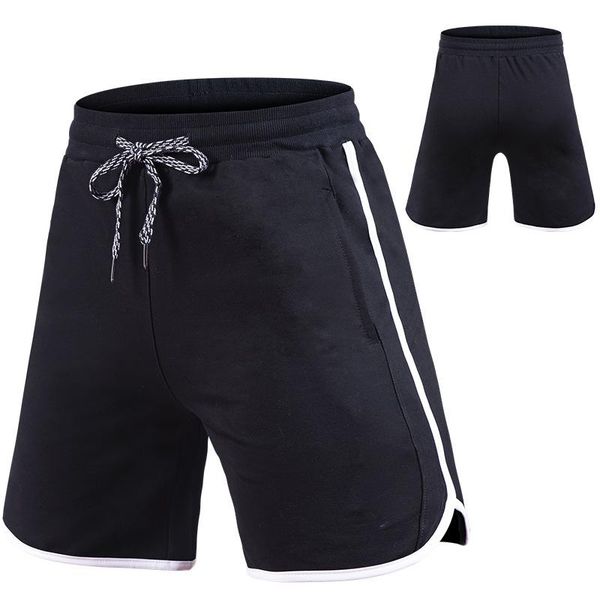 

men cotton running shorts sweat 2021 summer mens fashions joggers pocket 3xl, Black;blue