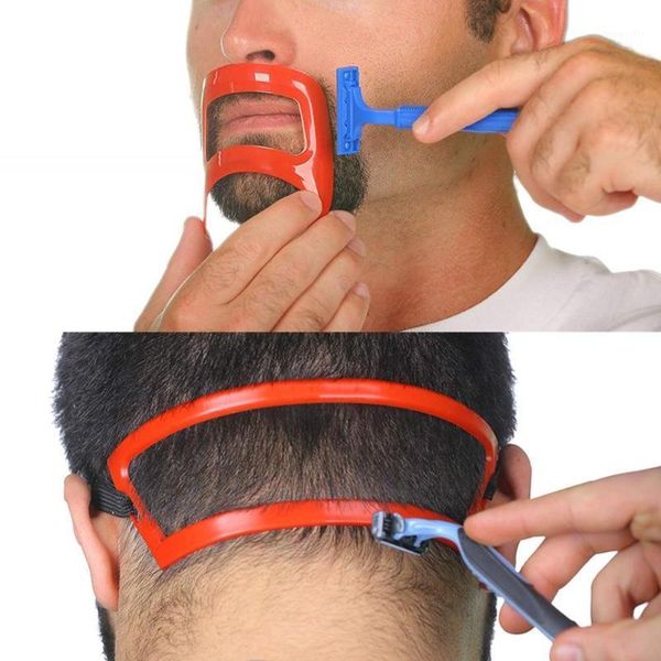 

beard comb trim tool neckline and neck hair styling kit men's template1