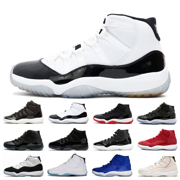 

concord man basketball shoes 11 11s low cut bred infrared university blue varsity red white navy gum trainers wings mans shoe run, White;red