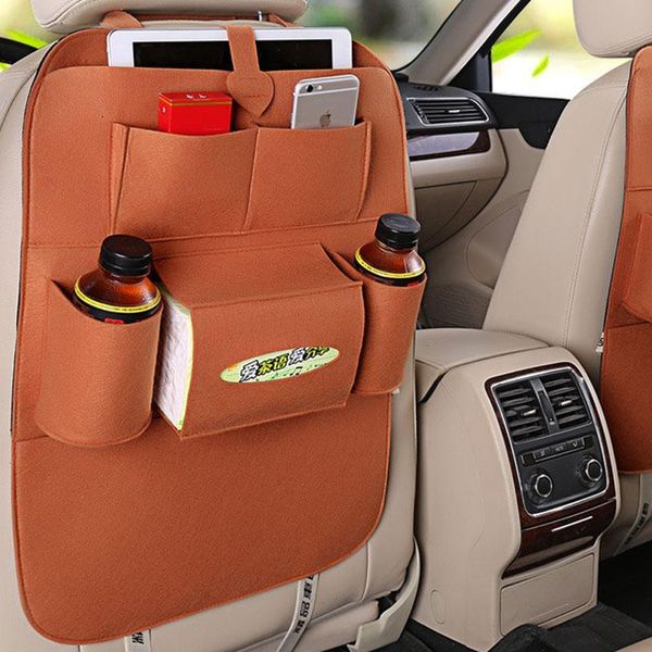 

car organizer back seat felt multi pocket hanging storage bag organiser for all seasons auto travel holder accessory